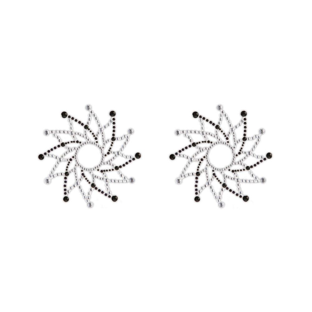 Pretty Pasties Charm I Black | 657447107733 | Available at EroticWarehouse.com