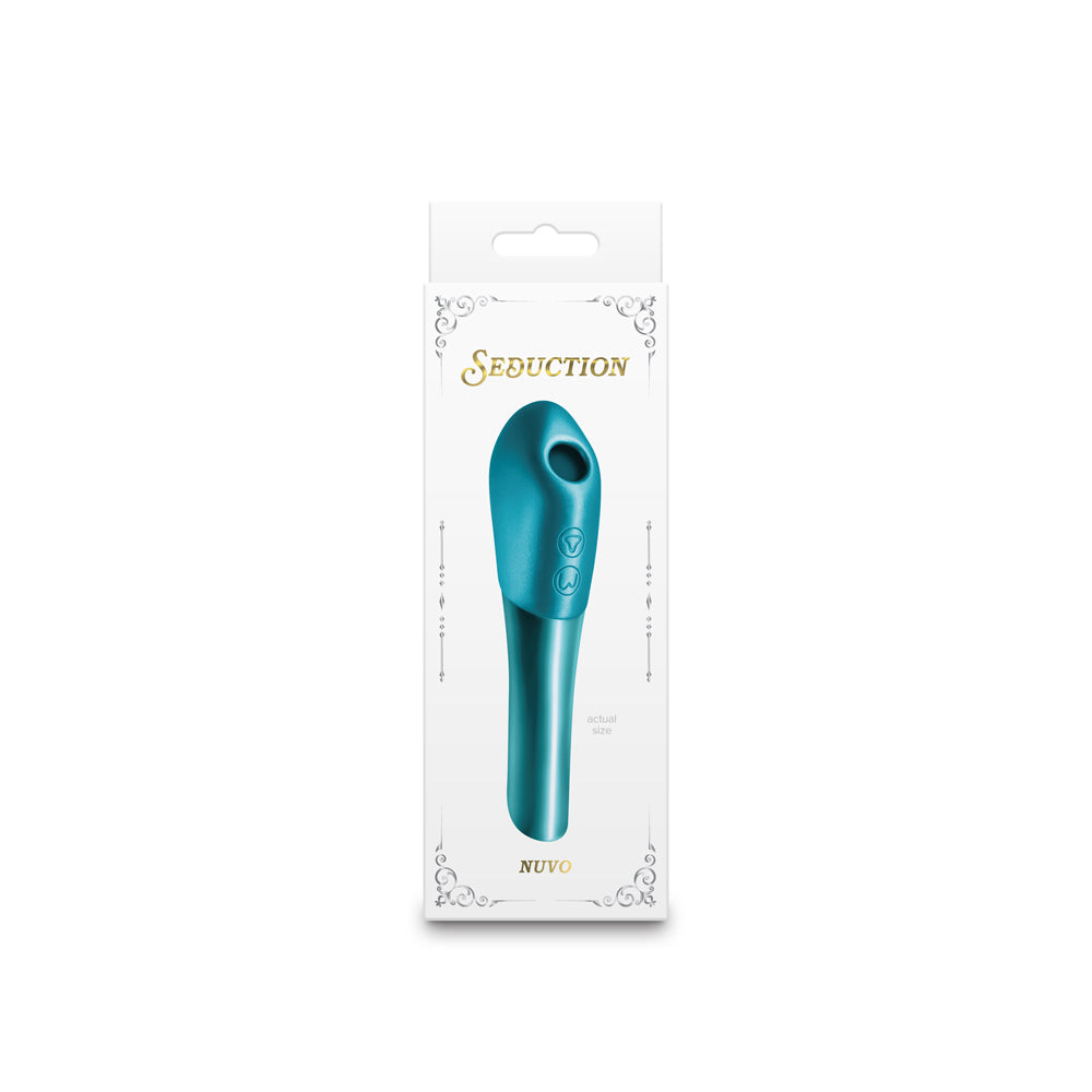 Seduction Nuvo Metallic Teal | 657447107948 | Available at EroticWarehouse.com