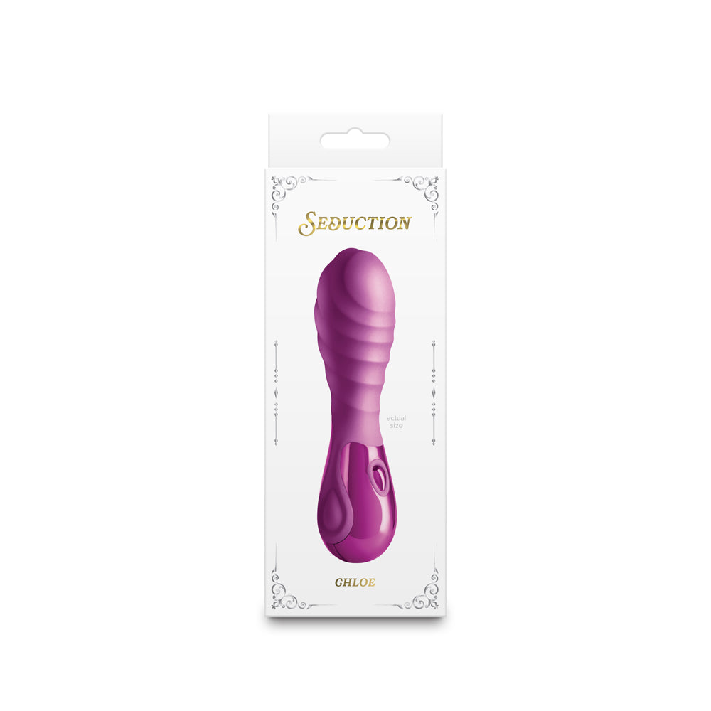 Seduction Chloe Metallic Pink | 657447107979 | Available at EroticWarehouse.com