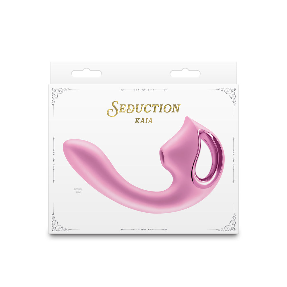 Seduction Kaia Metallic Pink | 657447107993 | Available at EroticWarehouse.com