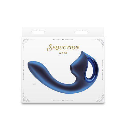 Seduction Kaia Metallic Blue | 657447108006 | Available at EroticWarehouse.com