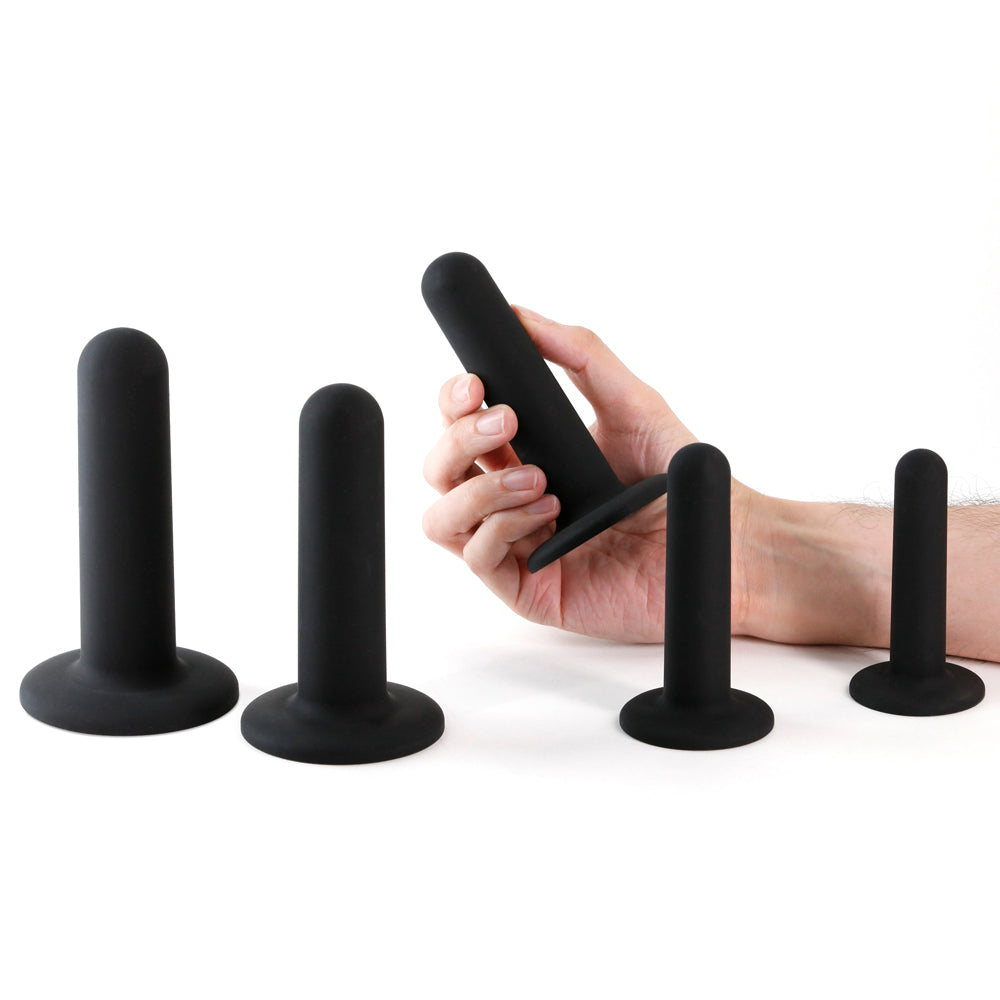 Renegade Dilator Kit Black | 657447108389 | Available at EroticWarehouse.com