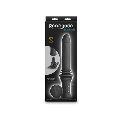 Renegade Super Stroker Black | 657447108419 | Available at EroticWarehouse.com