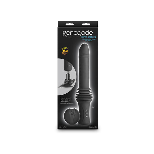 Renegade Super Stroker Black | 657447108419 | Available at EroticWarehouse.com