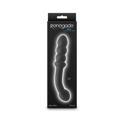 Renegade Duel Black | 657447108426 | Available at EroticWarehouse.com