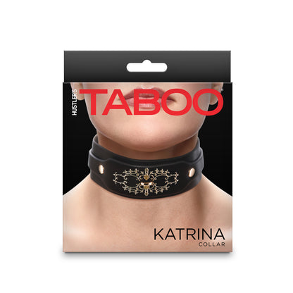 Hustler's Taboo Katrina Collar Black | 657447108433 | Available at EroticWarehouse.com