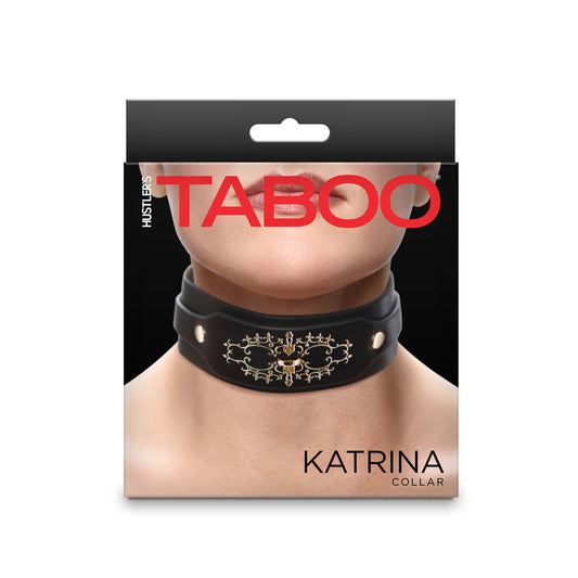 Hustler's Taboo Katrina Collar Black | 657447108433 | Available at EroticWarehouse.com