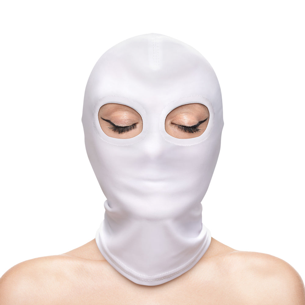 Hustler's Taboo Eyes Hood White | 657447108570 | Available at EroticWarehouse.com