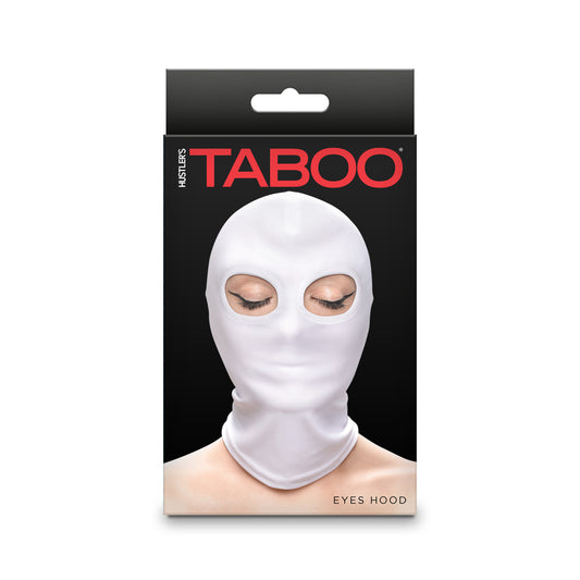 Hustler's Taboo Eyes Hood White | 657447108570 | Available at EroticWarehouse.com