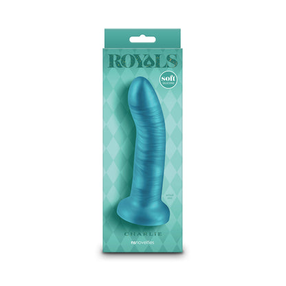 Royals 6" Charlie Metallic Teal | 657447109164 | Available at EroticWarehouse.com