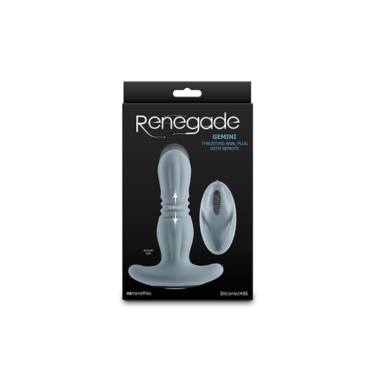 Renegade Gemini Gray | 657447109485 | Available at EroticWarehouse.com
