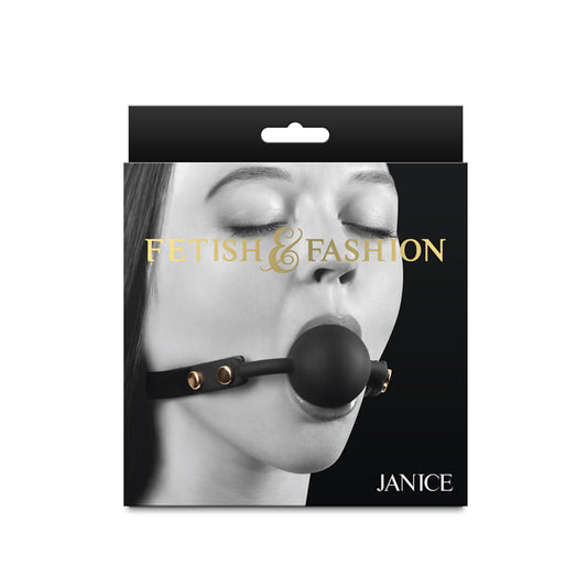Fetish & Fashion Janice Black Alternate Package | 657447109669 | Available at EroticWarehouse.com