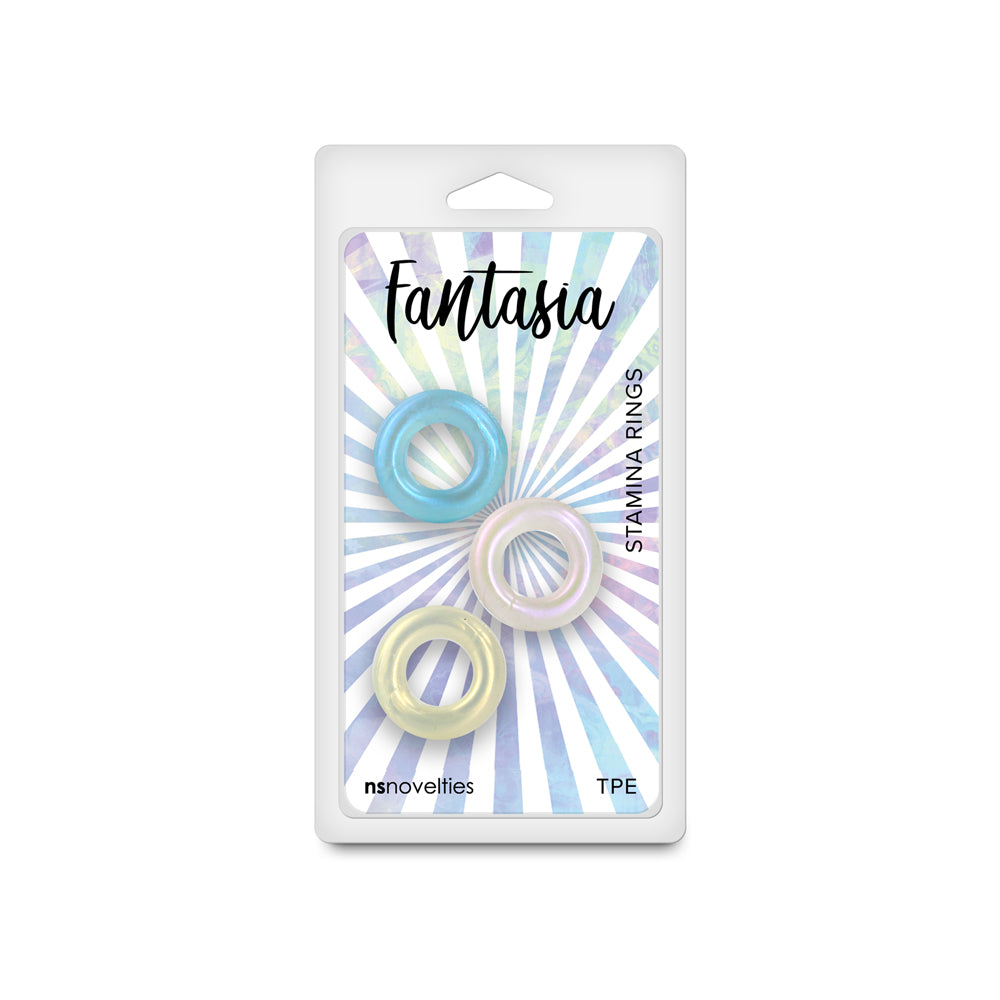 Fantasia Stamina Rings Multicolor | 657447110542 | Available at EroticWarehouse.com