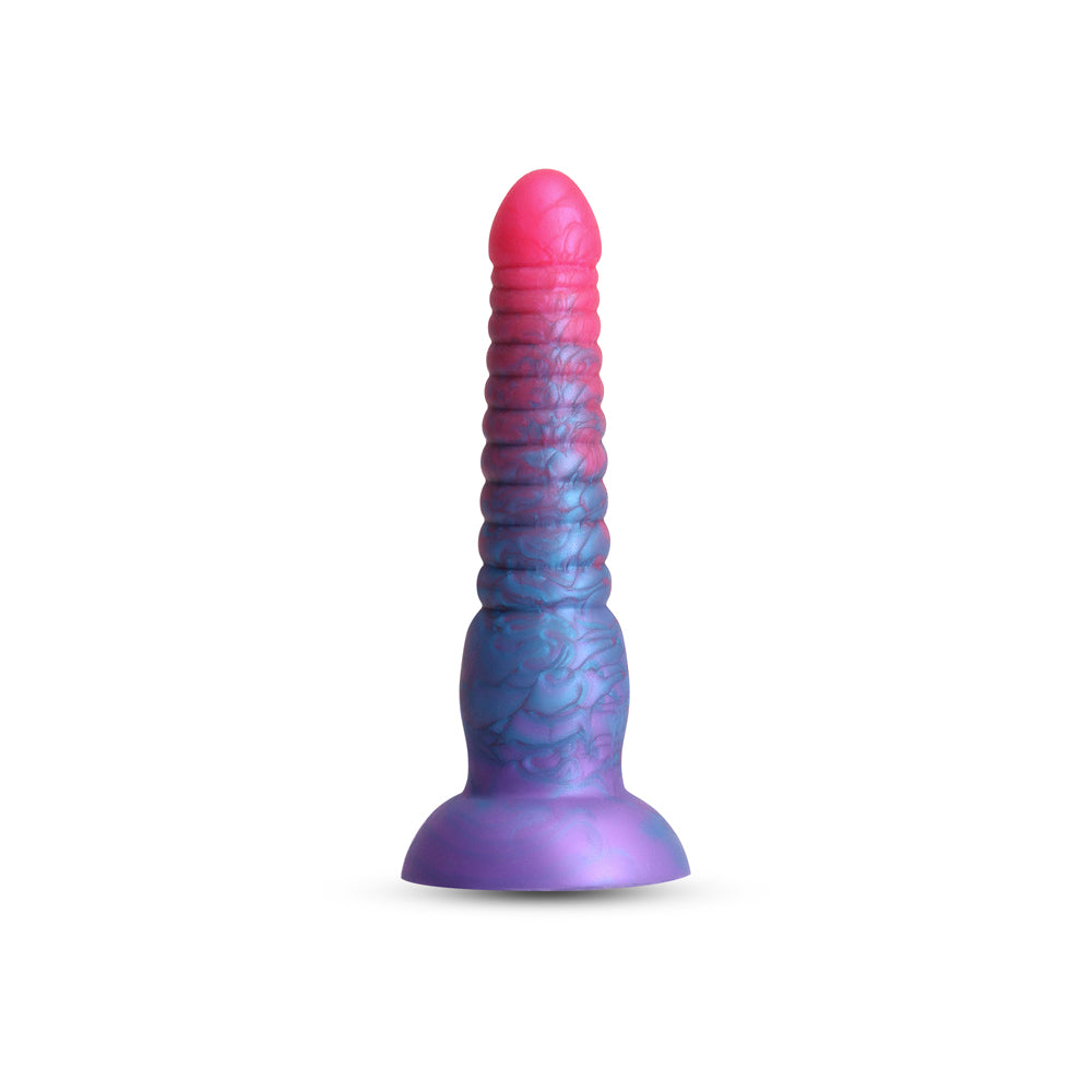 Colours Stacked 6" Dildo Pink/Blue | 657447110610 | Available at EroticWarehouse.com
