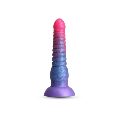 Colours Stacked 6" Dildo Pink/Blue | 657447110610 | Available at EroticWarehouse.com