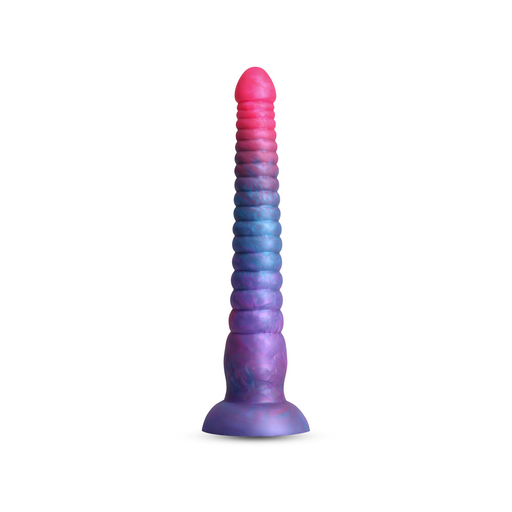 Colours Stacked 9" Dildo Pink/Blue | 657447110641 | Available at EroticWarehouse.com
