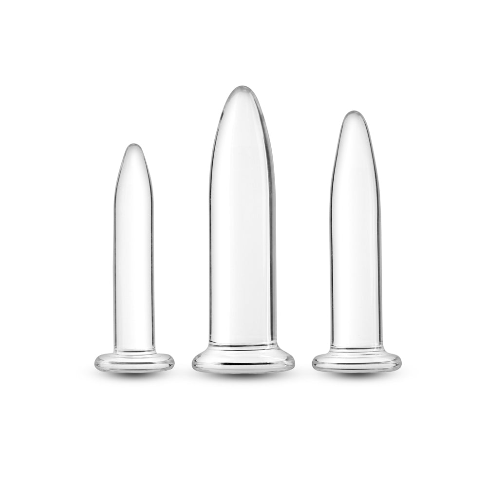 Crystal 3Pc Trainer Kit Clear | 657447110719 | Available at EroticWarehouse.com