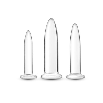 Crystal 3Pc Trainer Kit Clear | 657447110719 | Available at EroticWarehouse.com