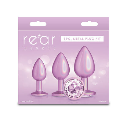 Rear Assets Trainer Kit Iridescent Pink Gem | 657447110733 | Available at EroticWarehouse.com