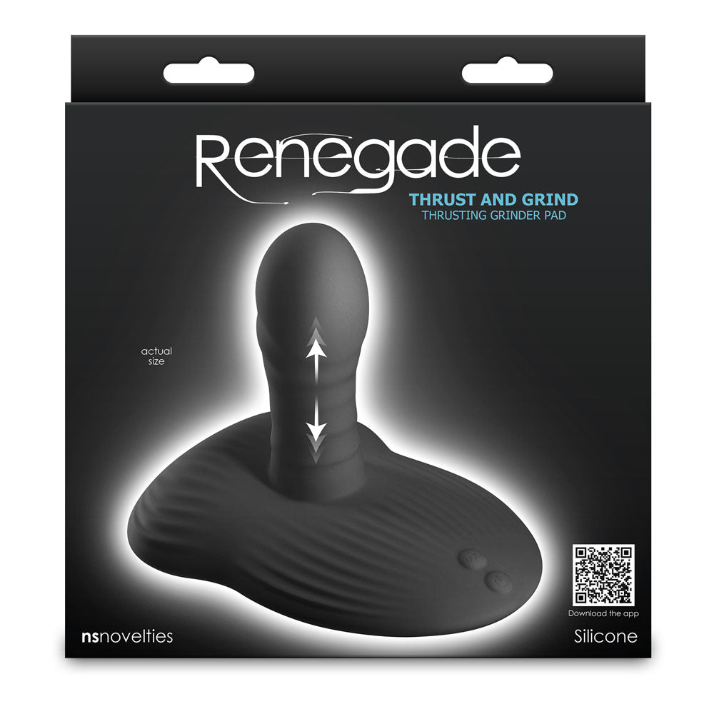 Renegade Thrust & Grind Black | 657447110863 | Available at EroticWarehouse.com