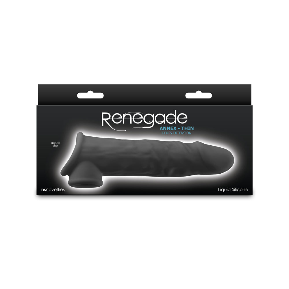 Renegade Annex Thin Black | 657447110931 | Available at EroticWarehouse.com