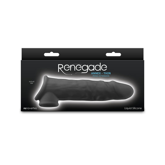 Renegade Annex Thin Black | 657447110931 | Available at EroticWarehouse.com
