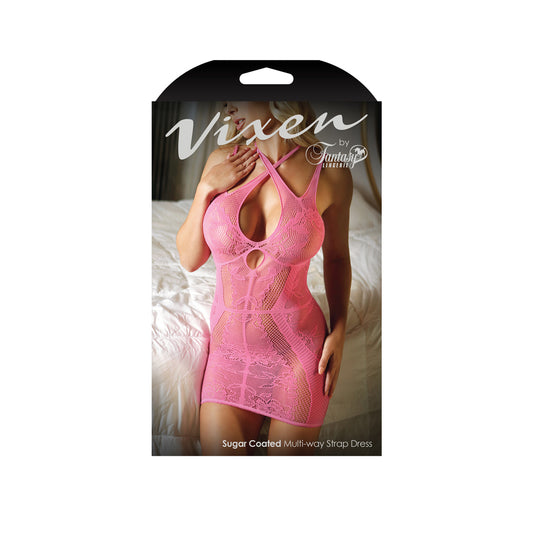 Sugar Coated Lace Net Dress L/Xl | 657447304675 | Available at EroticWarehouse.com
