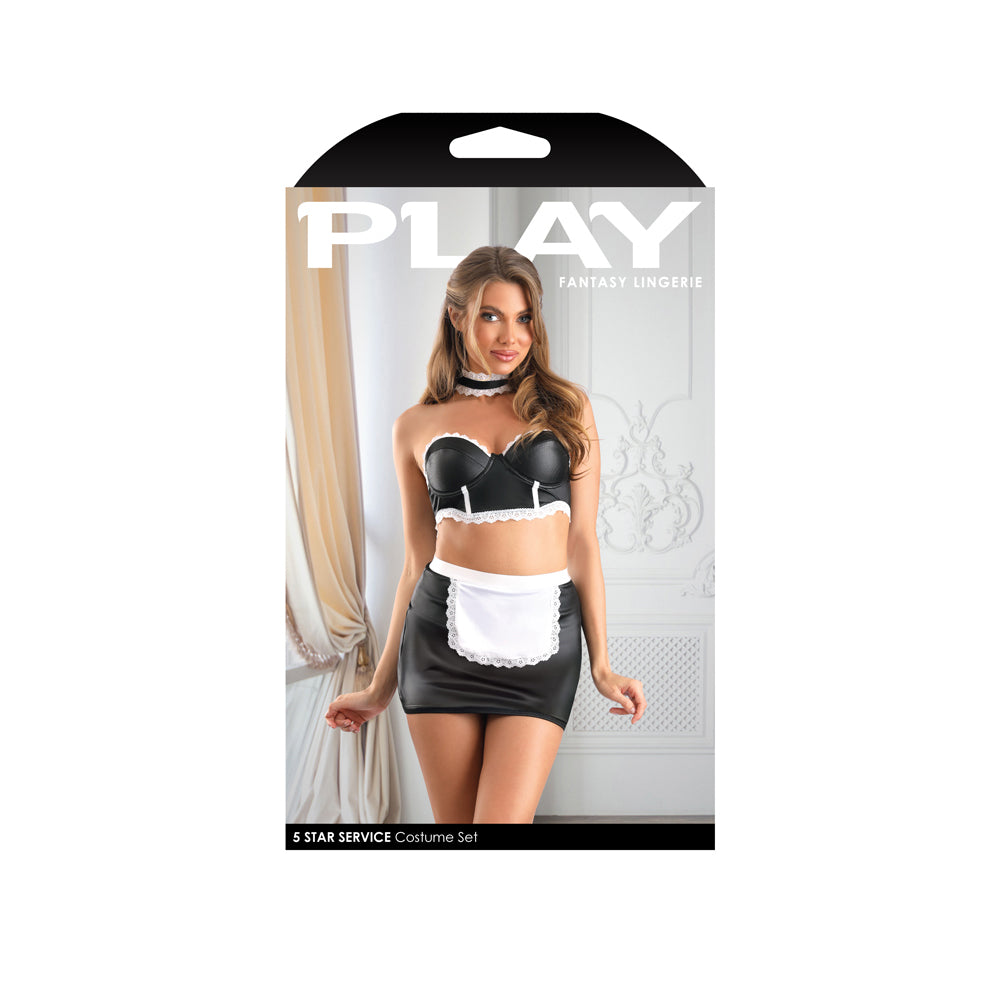5 Star Service Maid Costume Set L/Xl | 657447307409 | Available at EroticWarehouse.com