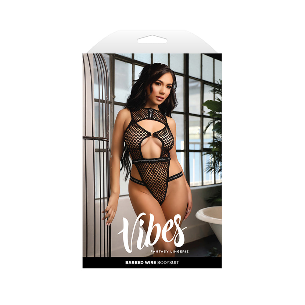 Barbed Wire Bodysuit M/L | 657447316142 | Available at EroticWarehouse.com