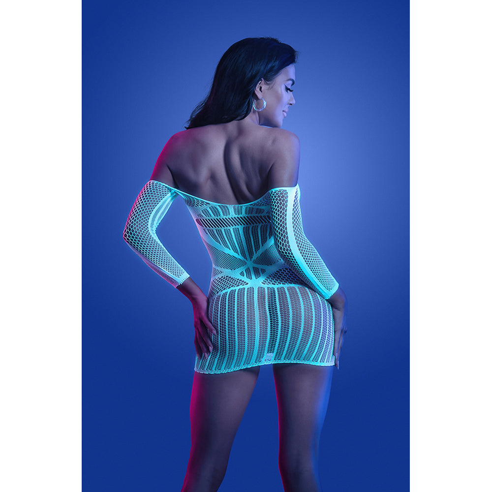 Ascension Long Sleeve Seamless Dress One Size | 657447316968 | Available at EroticWarehouse.com