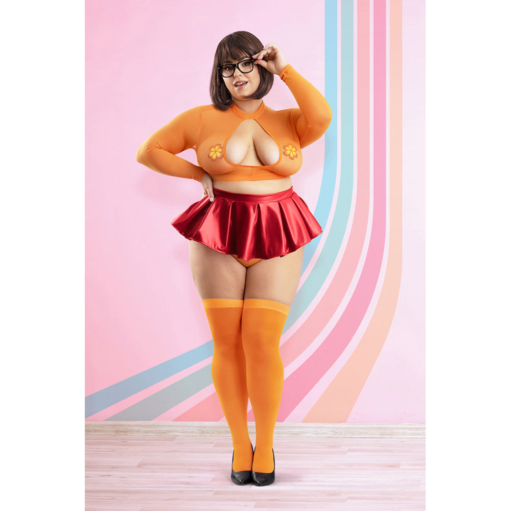 Mystery Mistress 6Pc Costume Set 3X/4X | 657447319754 | Available at EroticWarehouse.com