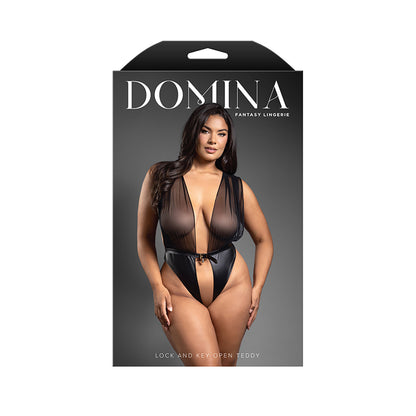 Lock And Key Open Teddy Queen Size | 657447320637 | Available at EroticWarehouse.com