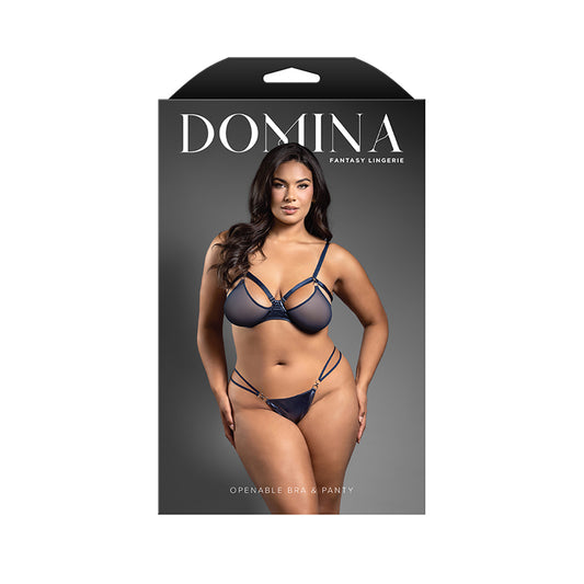 Openable Bra & Panty Queen Size | 657447320675 | Available at EroticWarehouse.com