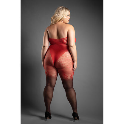 Eternal Flame Crotchless Bodystocking Queen Size | 657447321559 | Available at EroticWarehouse.com