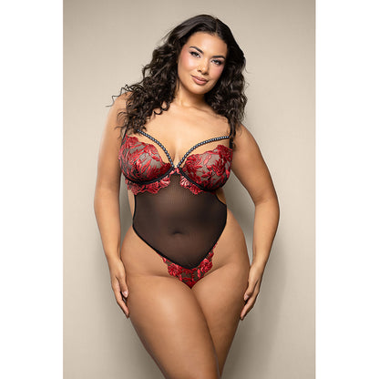 Pearl Teddy Queen Size | 657447322051 | Available at EroticWarehouse.com
