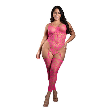 Next To You Crotchless Teddy Bodystocking Queen Size | 657447322839 | Available at EroticWarehouse.com