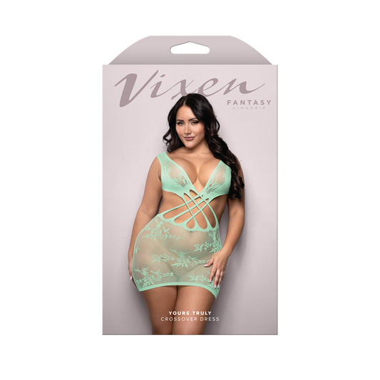 Yours Truly Crossover Dress Queen Size | 657447323096 | Available at EroticWarehouse.com