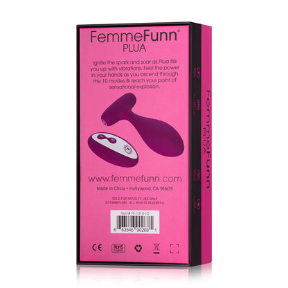 Plua Dark Fuchsia | 663546902681 | Available at EroticWarehouse.com