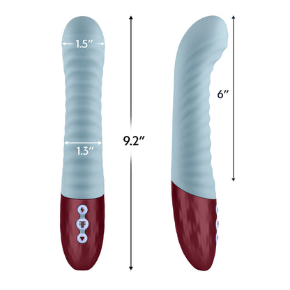 Lola G Double Layered G-Spot Vibrator Light Blue | 663546902902 | Available at EroticWarehouse.com