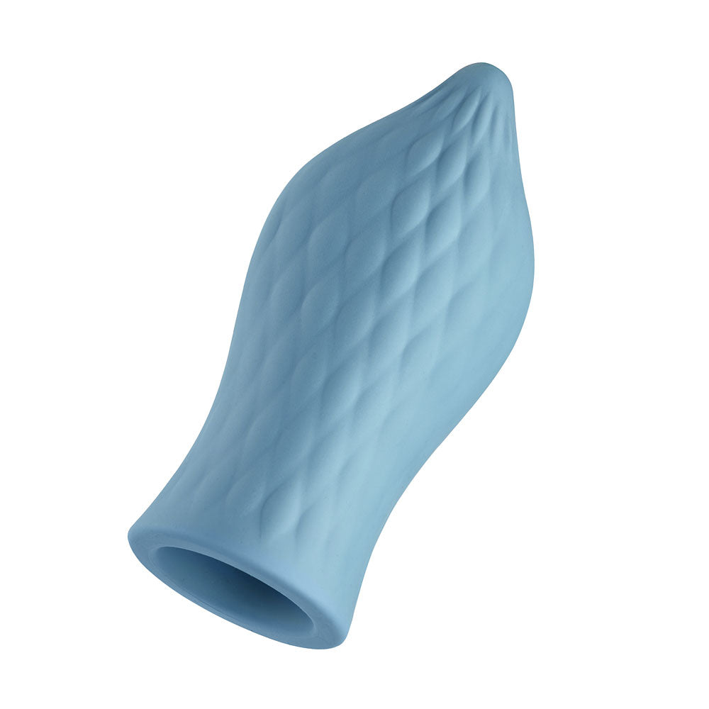 Versa Bullet + T Sleeve Light Blue | 663546903558 | Available at EroticWarehouse.com