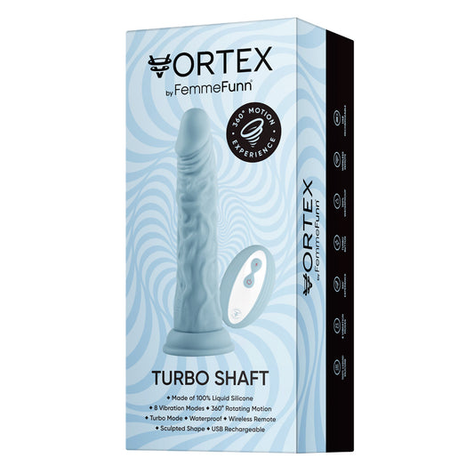 Wireless Turbo Shaft Light Blue | 663546904135 | Available at EroticWarehouse.com