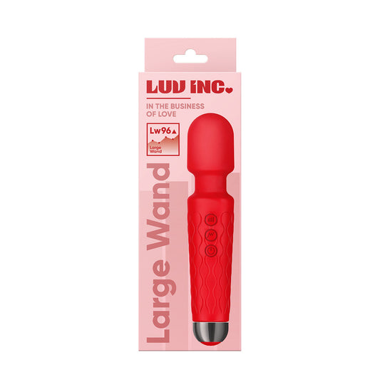 Lw96 Large Wand Red | 663546904296 | Available at EroticWarehouse.com