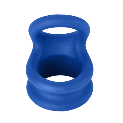 F-20: Balls Stretcher Liquid Silicone 60/77Mm Blue | 663546904999 | Available at EroticWarehouse.com