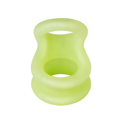F-20: Balls Stretcher Liquid Silicone 60/77Mm Glow | 663546905026 | Available at EroticWarehouse.com