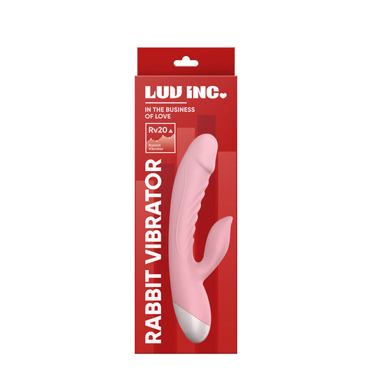 Rv20: Rabbit Vibrator Pink | 663546905125 | Available at EroticWarehouse.com