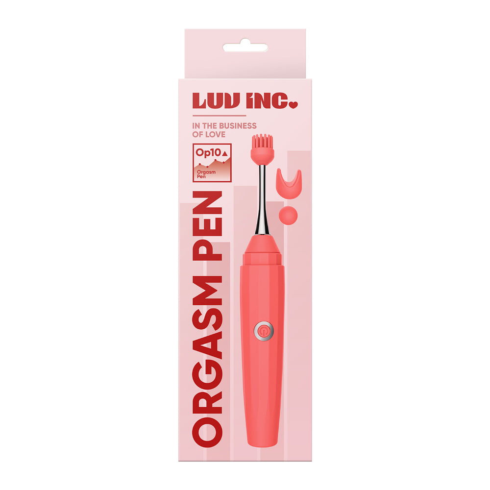 Op10: Orgasm Pen Coral | 663546905163 | Available at EroticWarehouse.com