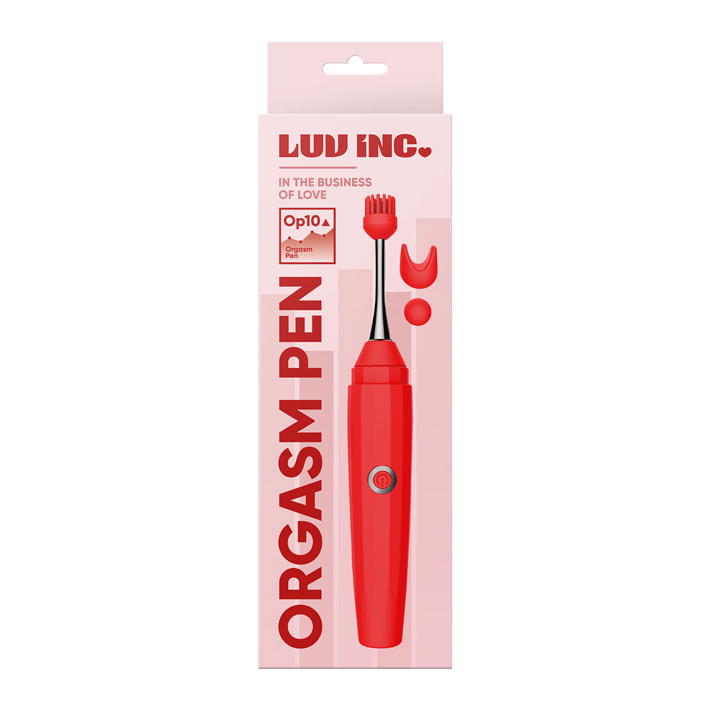 Op10: Orgasm Pen Red | 663546905170 | Available at EroticWarehouse.com