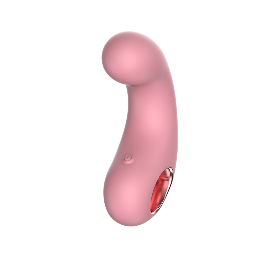 Cv77: Curved Vibrator Light Pink | 663546905842 | Available at EroticWarehouse.com