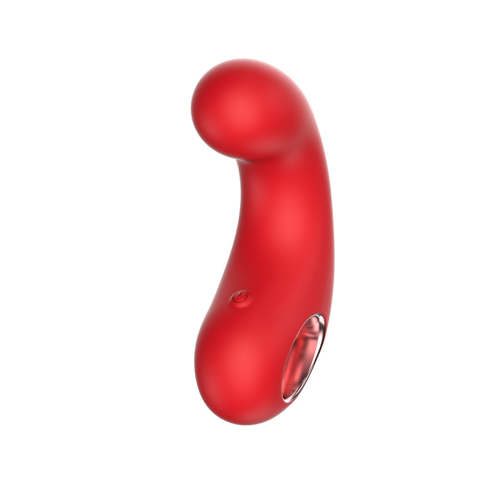 Cv77: Curved Vibrator Red | 663546905859 | Available at EroticWarehouse.com