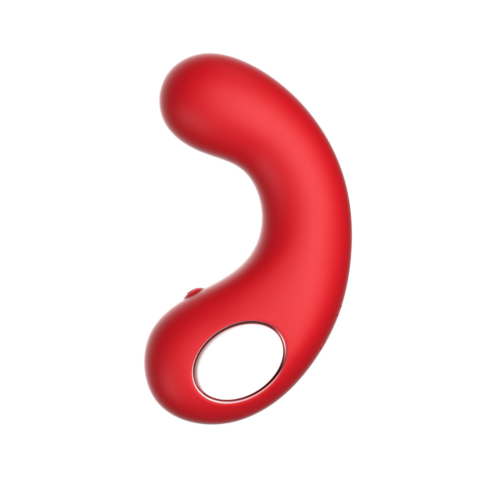 Cv77: Curved Vibrator Red | 663546905859 | Available at EroticWarehouse.com